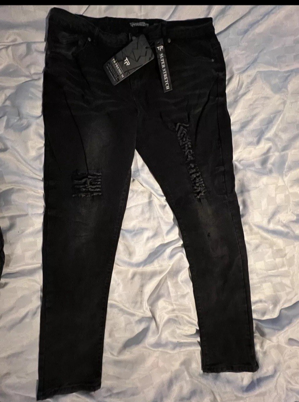 Vintage NWT Tailored Recreation Slim Tapered Jeans Mens Size 42x32 (0035)
